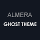 Almera Minimalist Responsive Ghost Theme Almera Minimalist Responsive Ghost Theme - ThemeForest Item for Sale