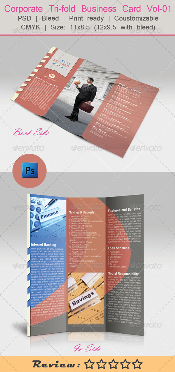 GraphicRiver Corporate Tri-fold Business Card Vol-01 5949854 GraphicRiver Corporate Tri-fold Business Card Vol-01 5949854