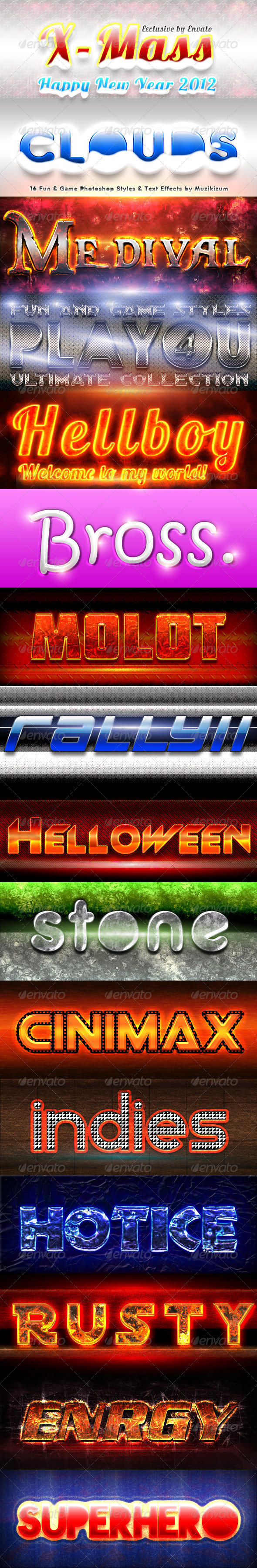 GraphicRiver Fun & Game Photoshop Styles Ultimate Collection 4 621524 GraphicRiver Fun & Game Photoshop Styles Ultimate Collection 4 621524