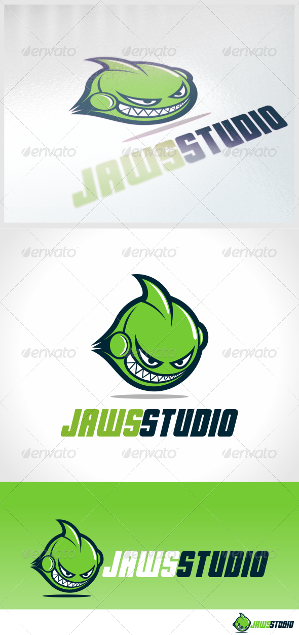 GraphicRiver Jaws Studio Logo Template 5968432 GraphicRiver Jaws Studio Logo Template 5968432