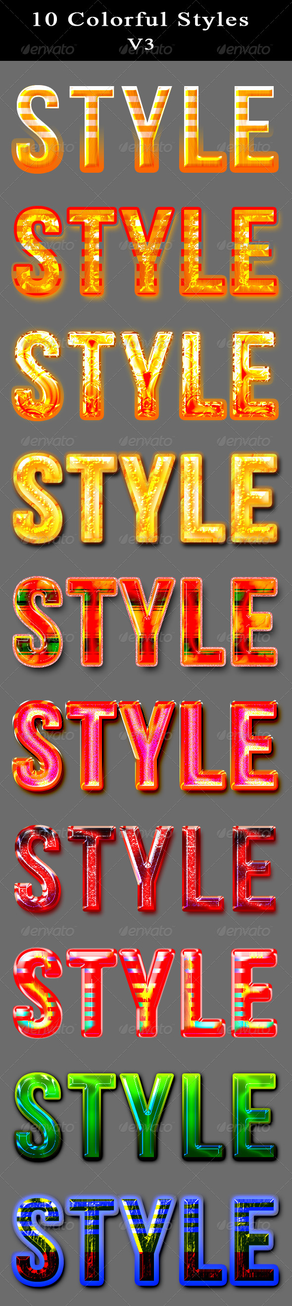 GraphicRiver 10 Colorful Layer Styles 5970181 GraphicRiver 10 Colorful Layer Styles 5970181