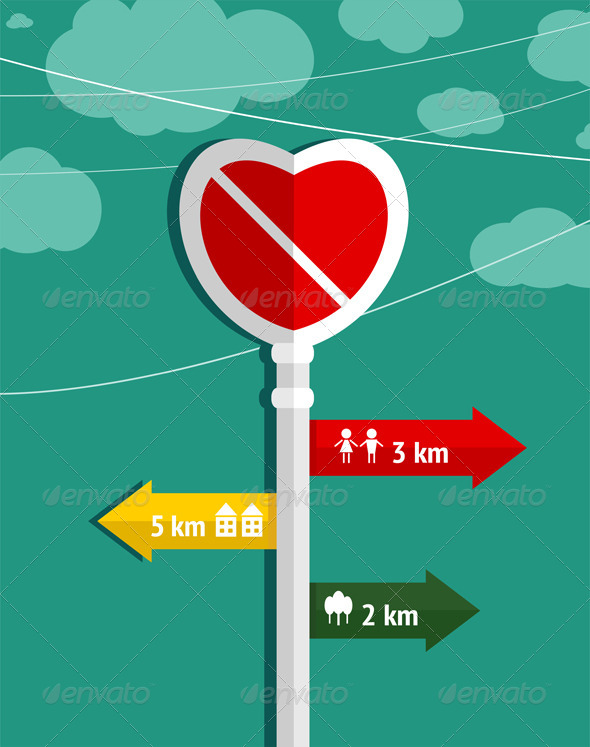 GraphicRiver No Love Heart Shape Sign 5976473 GraphicRiver No Love Heart Shape Sign 5976473
