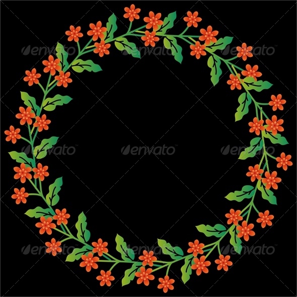 GraphicRiver Floral Frame 5976529 GraphicRiver Floral Frame 5976529
