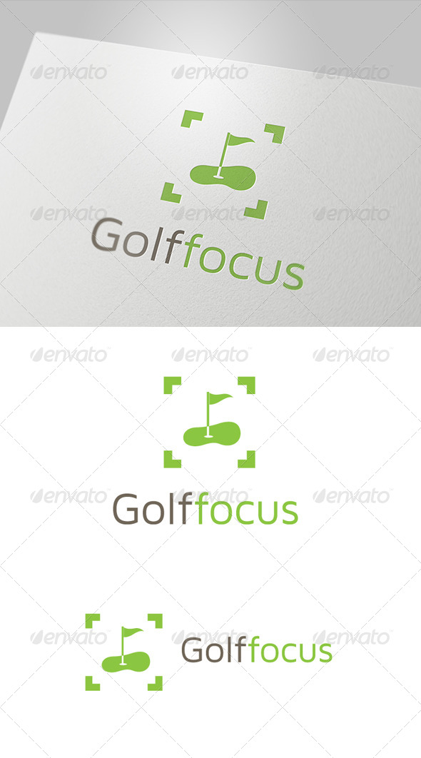 GraphicRiver Golf Focus Logo 5979259 GraphicRiver Golf Focus Logo 5979259
