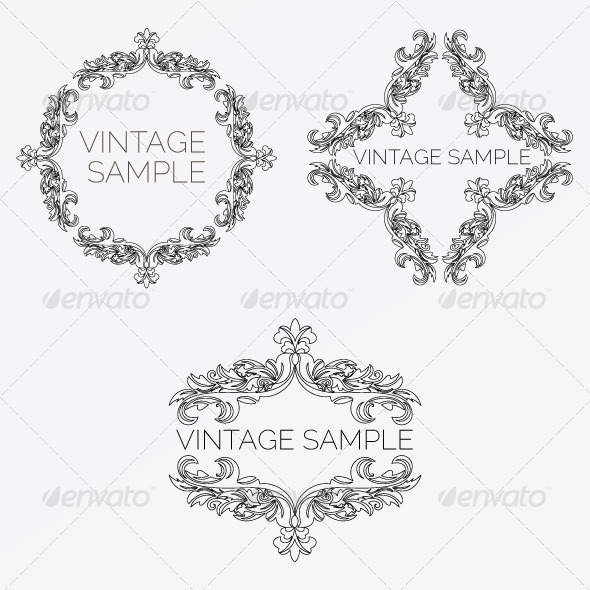 GraphicRiver Vintage Frame 61 5980049 GraphicRiver Vintage Frame 61 5980049