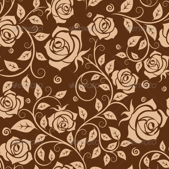 GraphicRiver Seamless Pattern with Roses 5981237 GraphicRiver Seamless Pattern with Roses 5981237