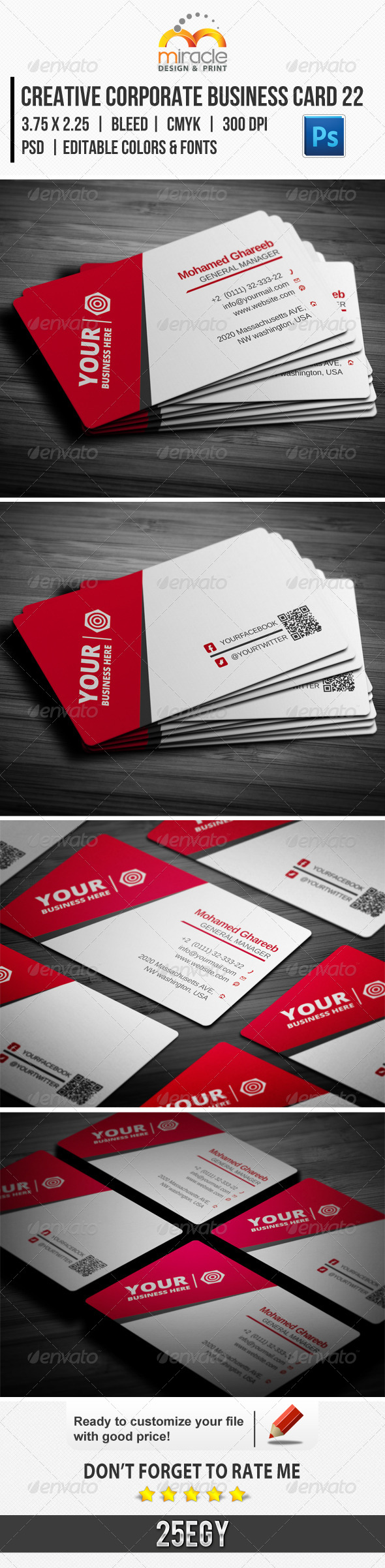 GraphicRiver Creative Corporate Business Card 22 5982149 GraphicRiver Creative Corporate Business Card 22 5982149