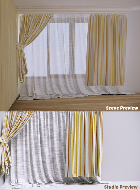 3DOcean Curtain 2 VrayC4D 5985871 3DOcean Curtain 2 VrayC4D 5985871