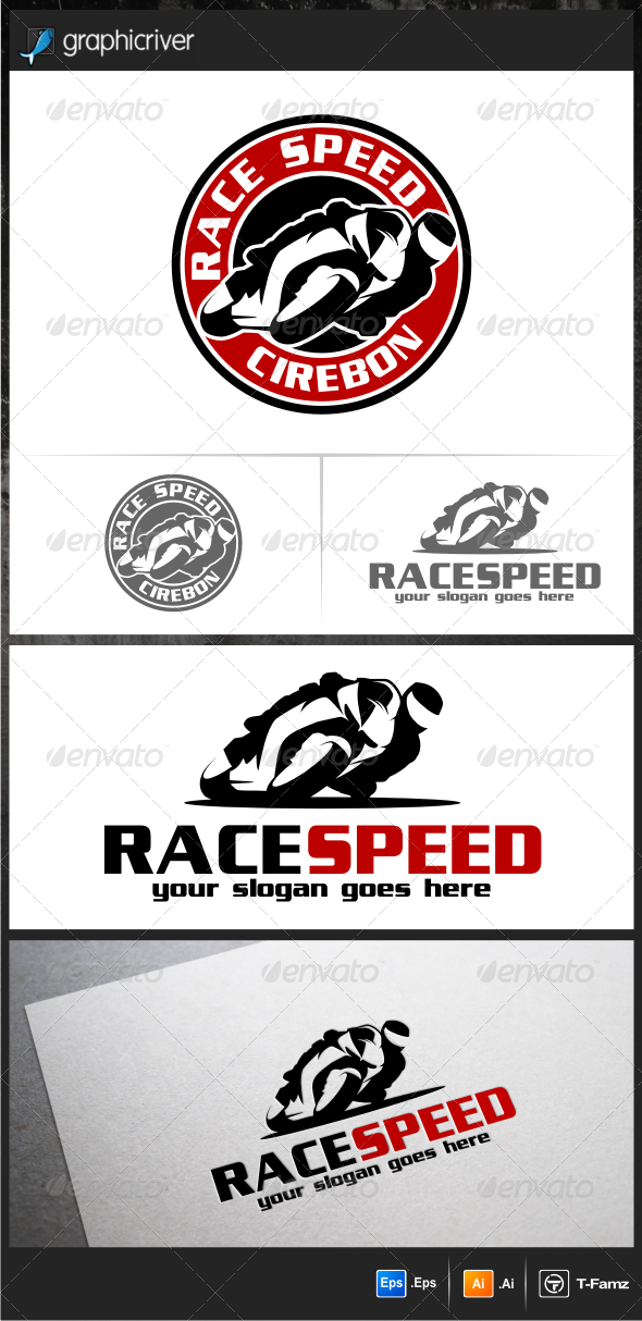 Racespeed Emblem Logo Templates (Objects)