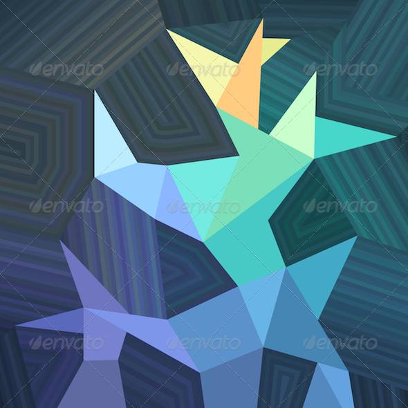 GraphicRiver Retro Geometric Composition 5986773 GraphicRiver Retro Geometric Composition 5986773