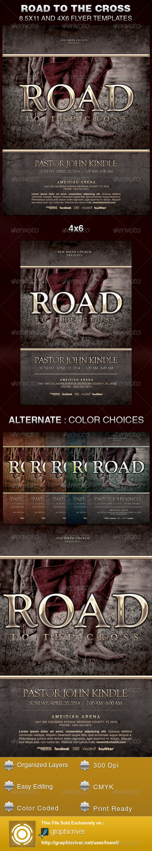 GraphicRiver Road to the Cross Church Flyer Template 5989447 GraphicRiver Road to the Cross Church Flyer Template 5989447