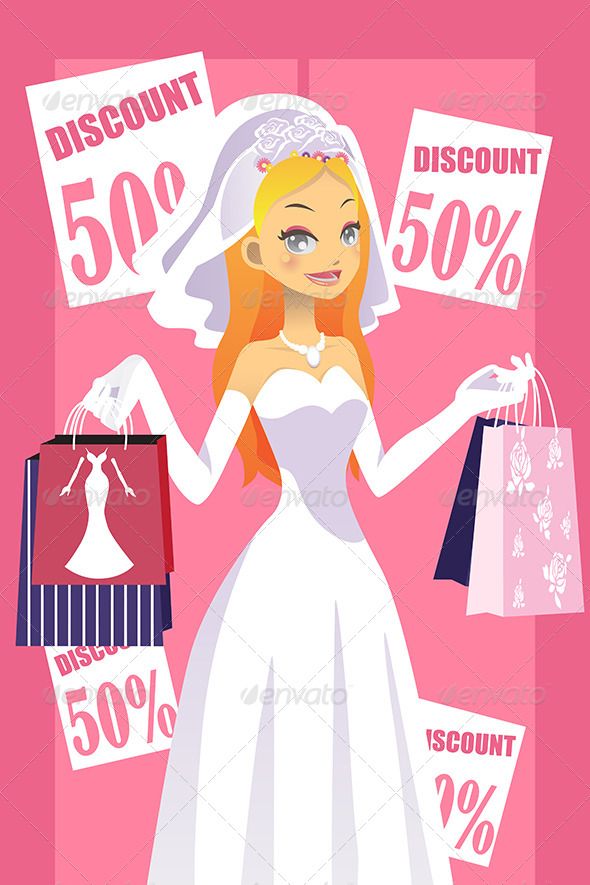 GraphicRiver Shopping Bride 5990203 GraphicRiver Shopping Bride 5990203