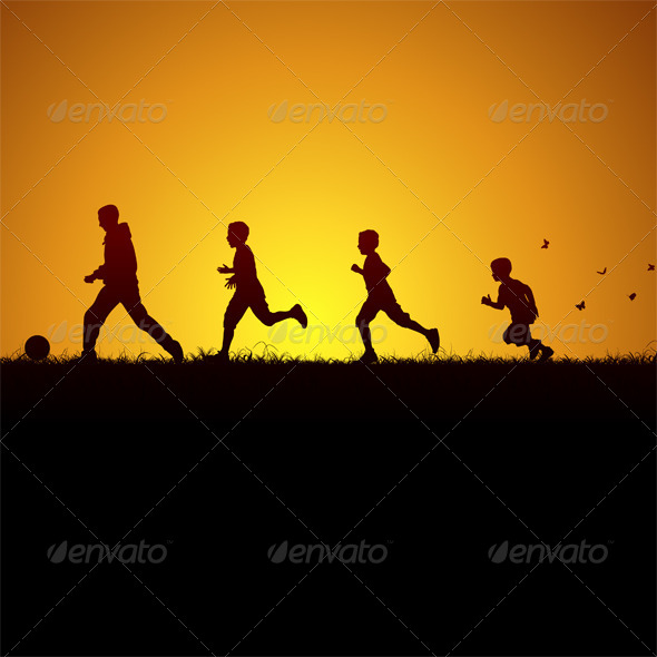 GraphicRiver Running Behind the Ball 5990222 GraphicRiver Running Behind the Ball 5990222
