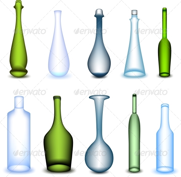 GraphicRiver Colorful Bottles Set 5991689 GraphicRiver Colorful Bottles Set 5991689