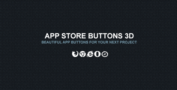 App Store Buttons 3D - CodeCanyon Item for Sale