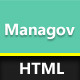 Managov Multi-Purpose HTML Template - ThemeForest Item for Sale