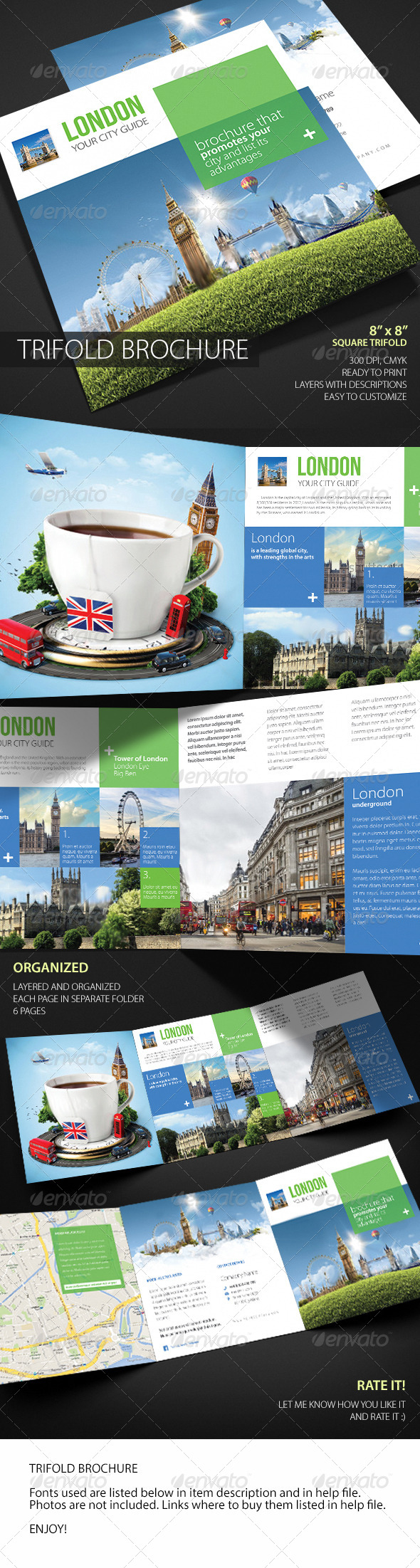 GraphicRiver Square Trifold Brochure 5971845 GraphicRiver Square Trifold Brochure 5971845