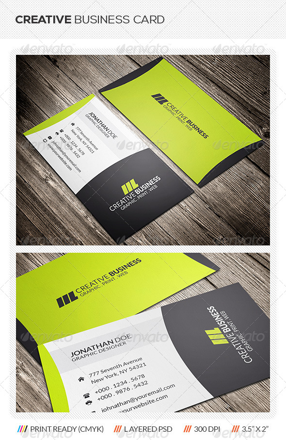 GraphicRiver Creative Corporate Business Card 5997933 GraphicRiver Creative Corporate Business Card 5997933