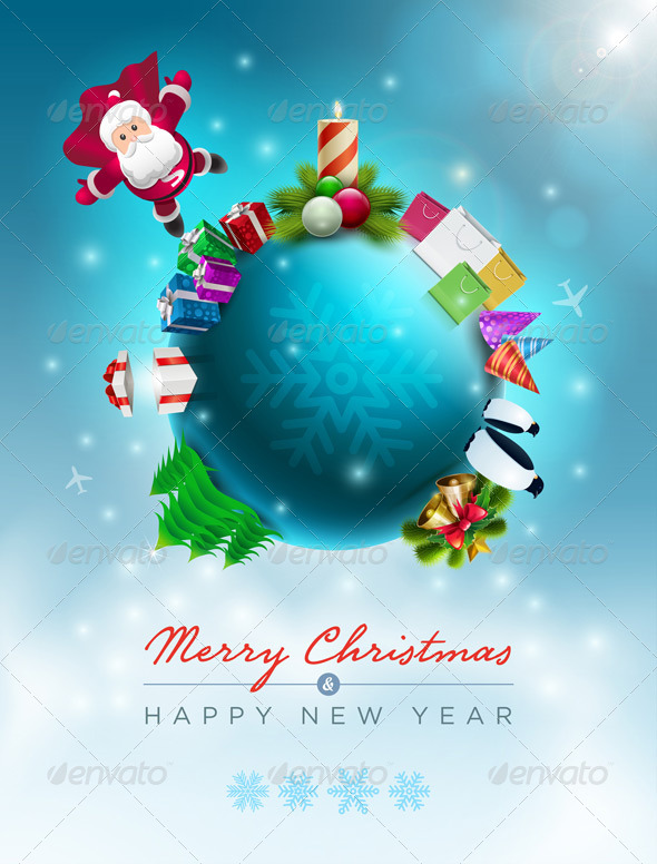 GraphicRiver Santa Claus Christmas World 5999776 GraphicRiver Santa Claus Christmas World 5999776