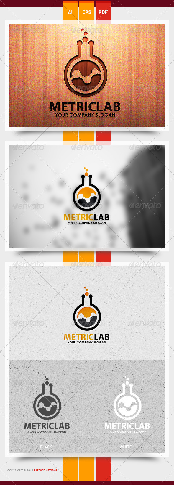 GraphicRiver Metric Lab Logo Template 5999779 GraphicRiver Metric Lab Logo Template 5999779