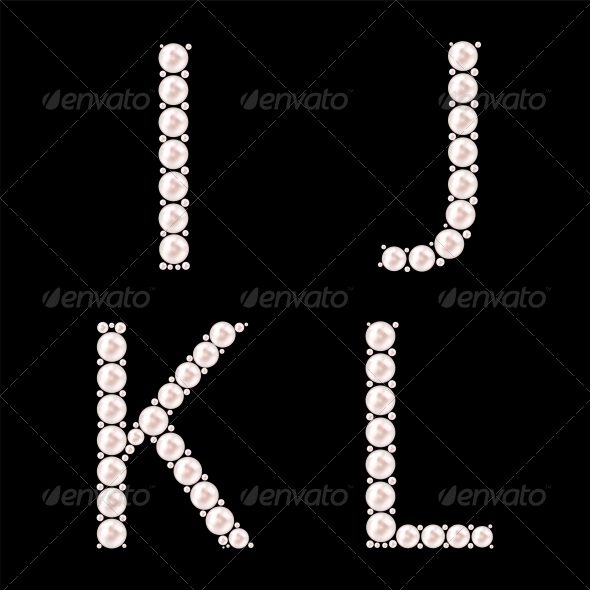 GraphicRiver Pearl ABC Vector Illustration 5999881 GraphicRiver Pearl ABC Vector Illustration 5999881
