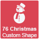 Christmas Custom Shape Christmas Custom Shape - GraphicRiver Item for Sale