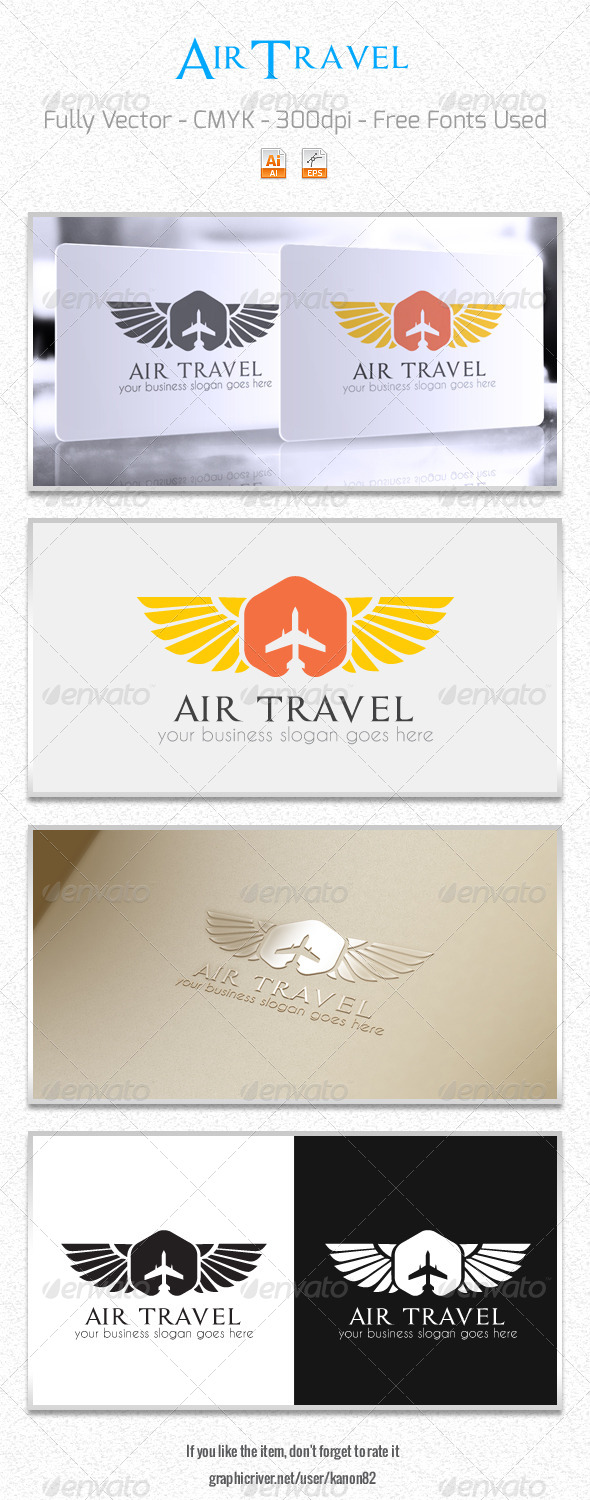 Air Travel Logo (Symbols)