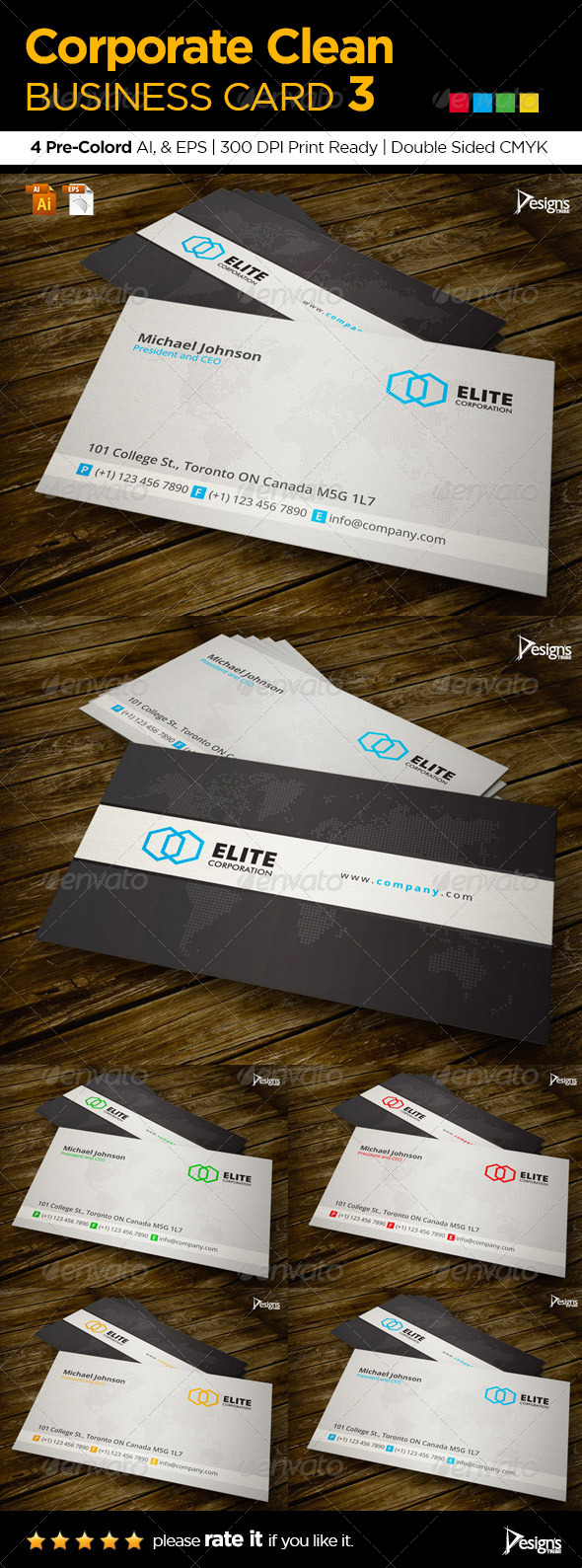 GraphicRiver Corporate Clean Business Card 3 6001859 GraphicRiver Corporate Clean Business Card 3 6001859