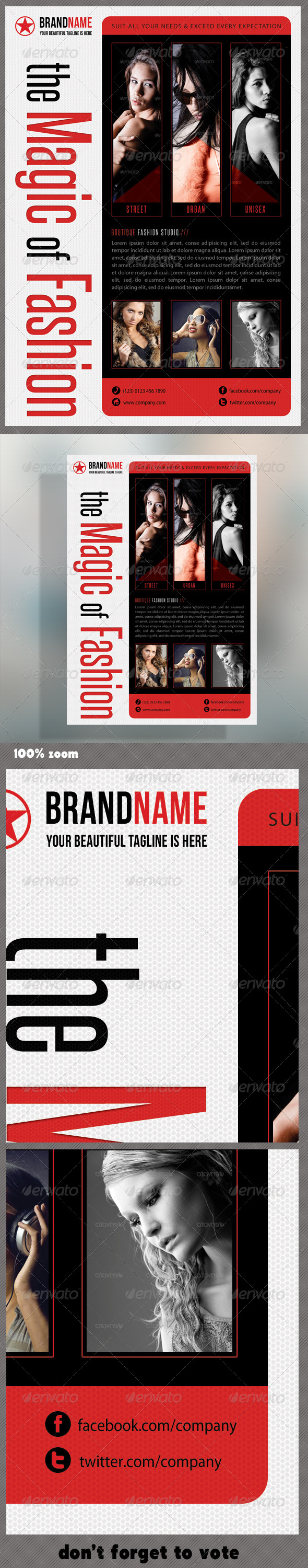 GraphicRiver Fashion Product Flyer 10 6001866 GraphicRiver Fashion Product Flyer 10 6001866
