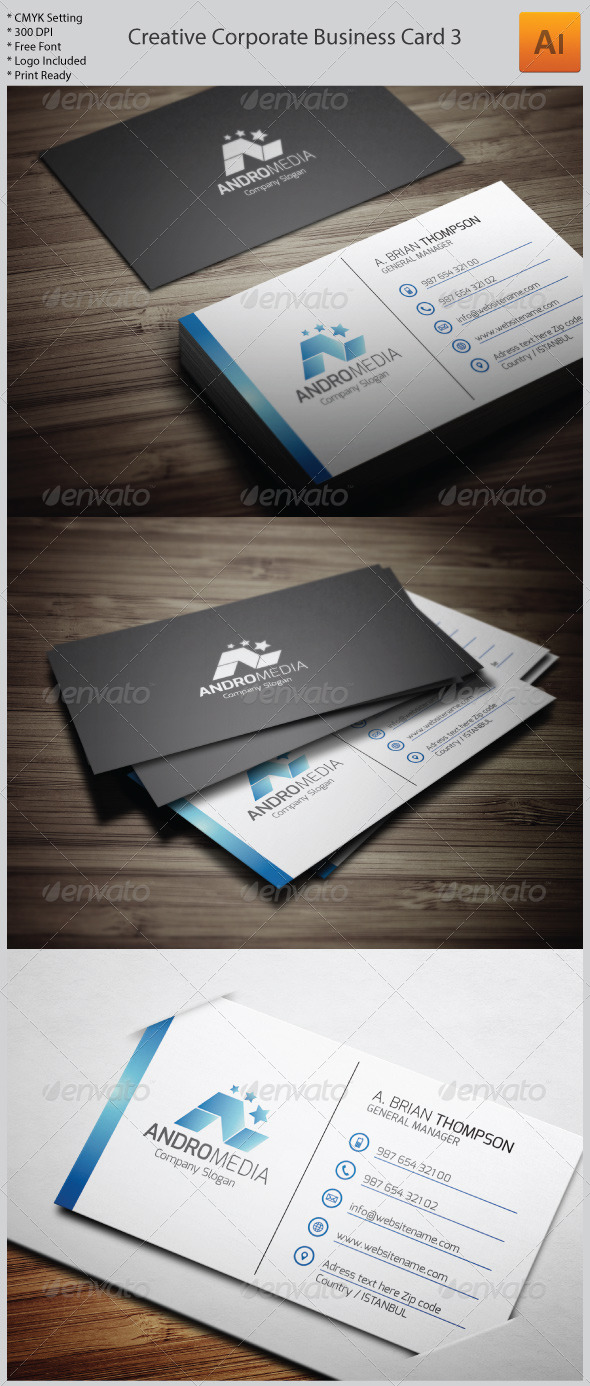 GraphicRiver Creative Corporate Business Card 3 5982156 GraphicRiver Creative Corporate Business Card 3 5982156