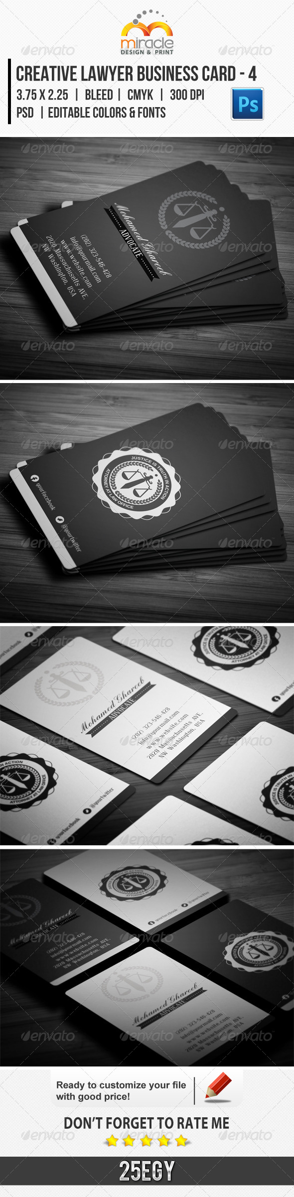 GraphicRiver Creative Lawyer Business Card #4 6002643 GraphicRiver Creative Lawyer Business Card #4 6002643