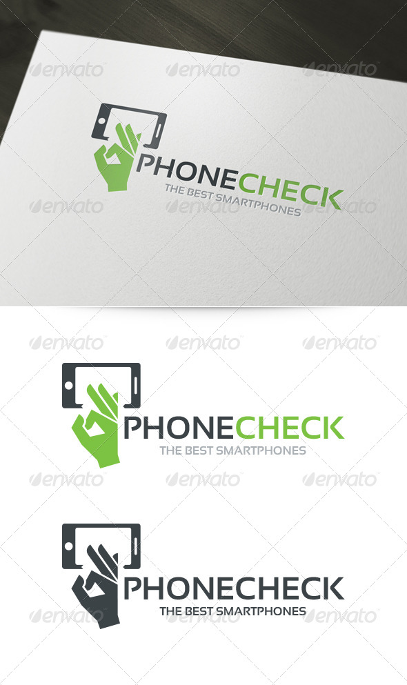 Phone Check Logo (Objects)