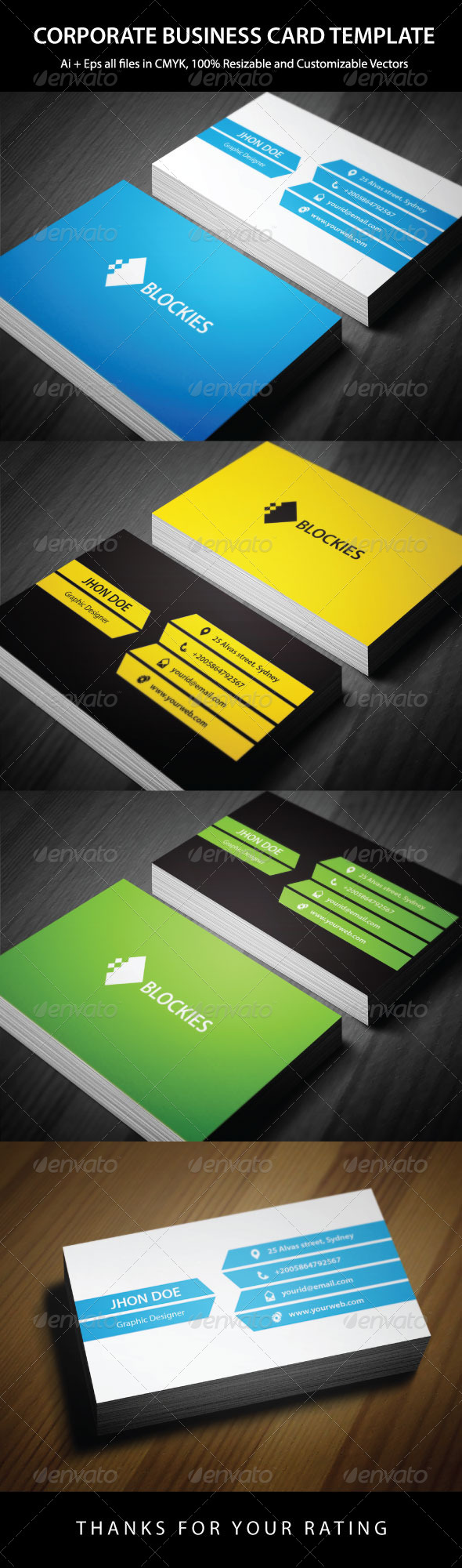 GraphicRiver Professional Business Card Template 6020729 GraphicRiver Professional Business Card Template 6020729