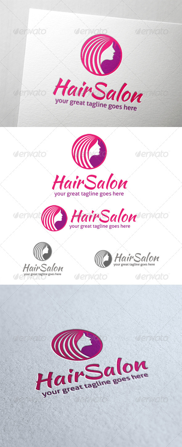 Hair Salon Logo - Humans Logo Templates