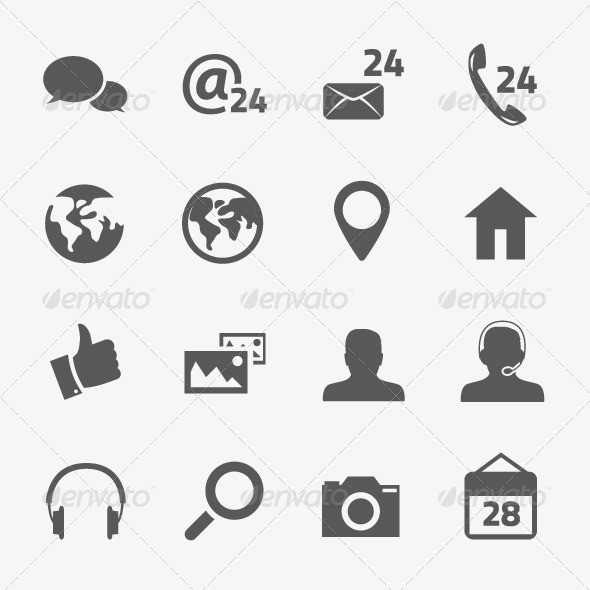 GraphicRiver Social Media and Connection Vector Icons Set 6022713 GraphicRiver Social Media and Connection Vector Icons Set 6022713