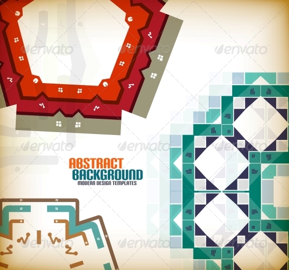 GraphicRiver Vector Geometric Vintage Retro Background 6025614 GraphicRiver Vector Geometric Vintage Retro Background 6025614