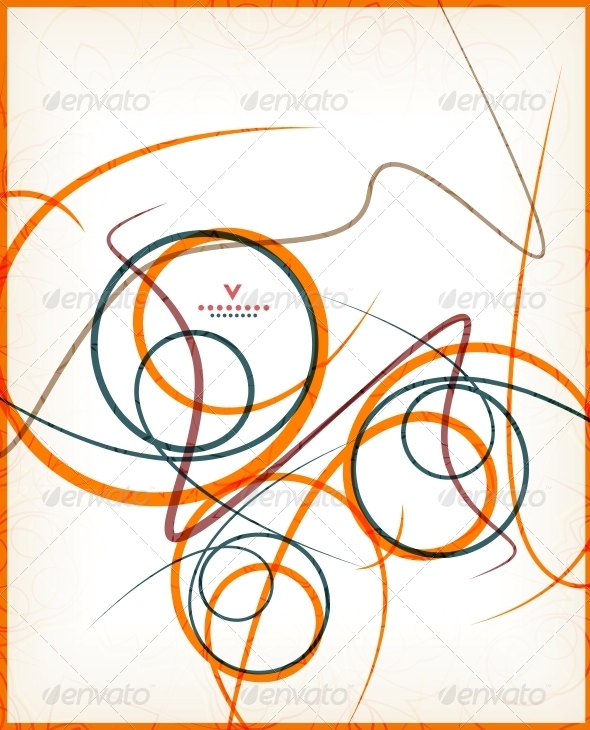GraphicRiver Beautiful Vintage Retro Swirls 6025671 GraphicRiver Beautiful Vintage Retro Swirls 6025671
