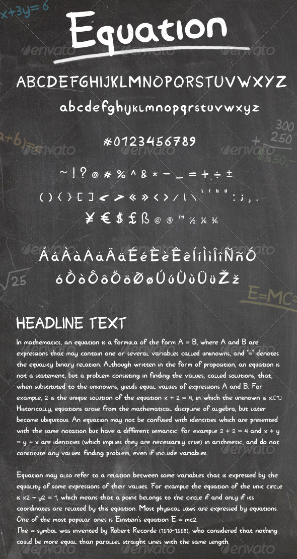 GraphicRiver Equation 6032667 GraphicRiver Equation 6032667