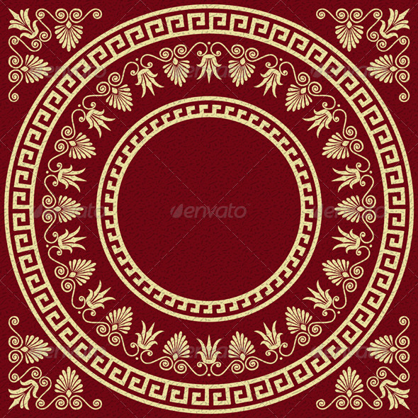 GraphicRiver Vector Vintage Gold Greek Ornament Meander 6034292 GraphicRiver Vector Vintage Gold Greek Ornament Meander 6034292
