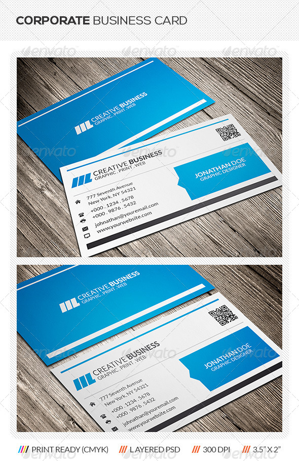 Corporate Business Card (Corporate)