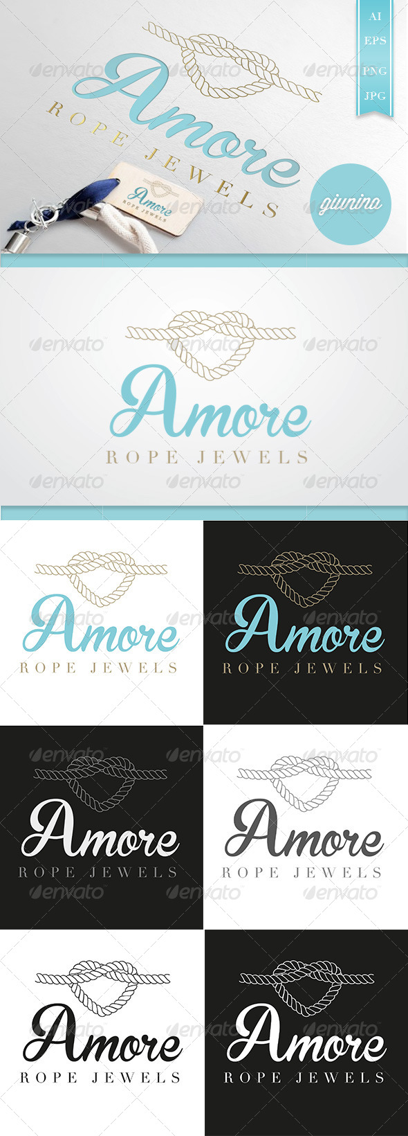 GraphicRiver Jewels Amore Logo Template 6036035 GraphicRiver Jewels Amore Logo Template 6036035