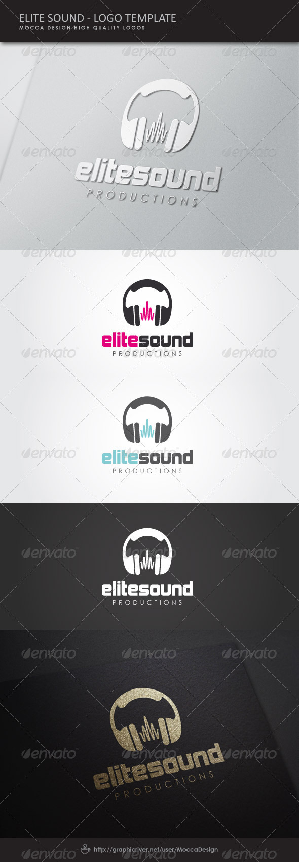 Elite Sound Logo - Symbols Logo Templates