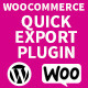 WooCommerce Quick Export Plugin - CodeCanyon Item for Sale