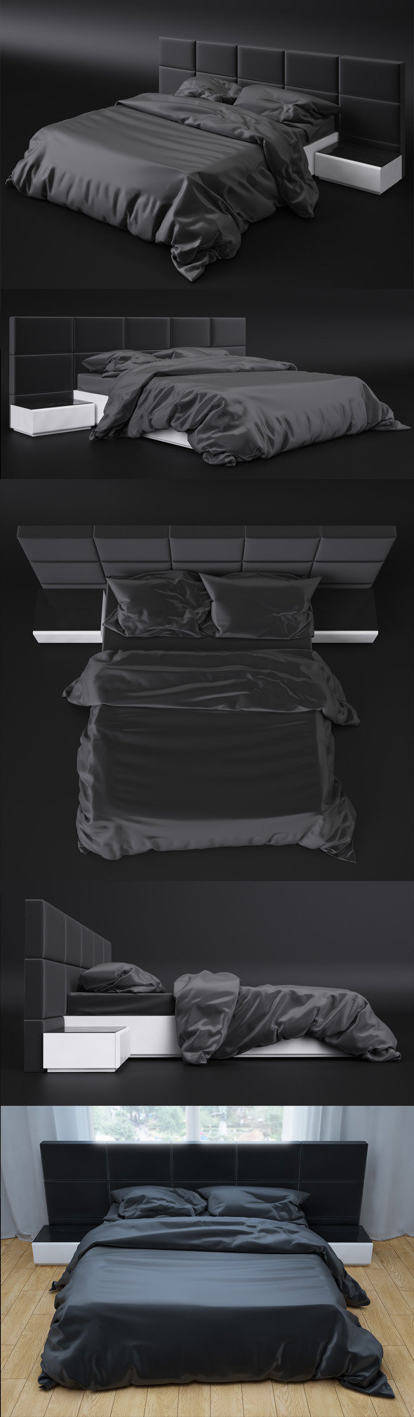 3DOcean Bed sicilia premium 3D Model 6048058 3DOcean Bed sicilia premium 3D Model 6048058