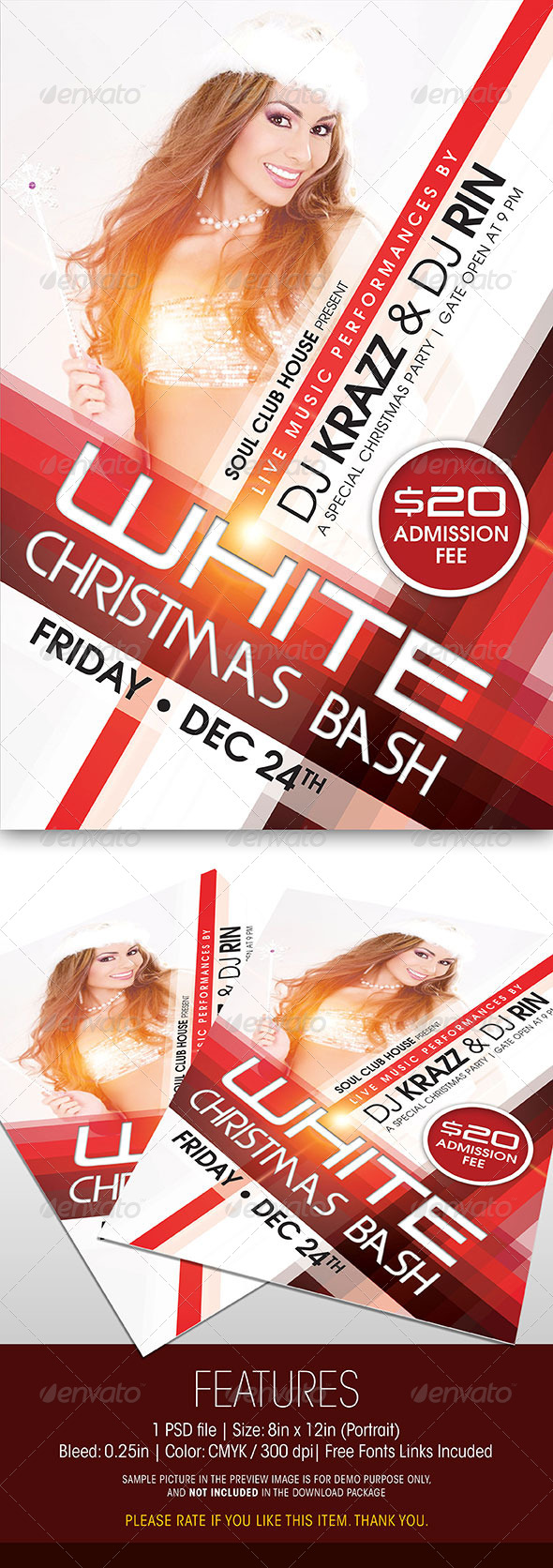GraphicRiver Christmas Party Flyer 6050065 GraphicRiver Christmas Party Flyer 6050065