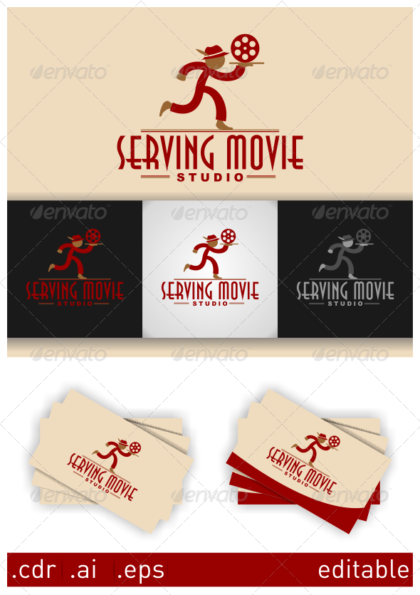 GraphicRiver Serving Movie Studio Logo 5943099 GraphicRiver Serving Movie Studio Logo 5943099