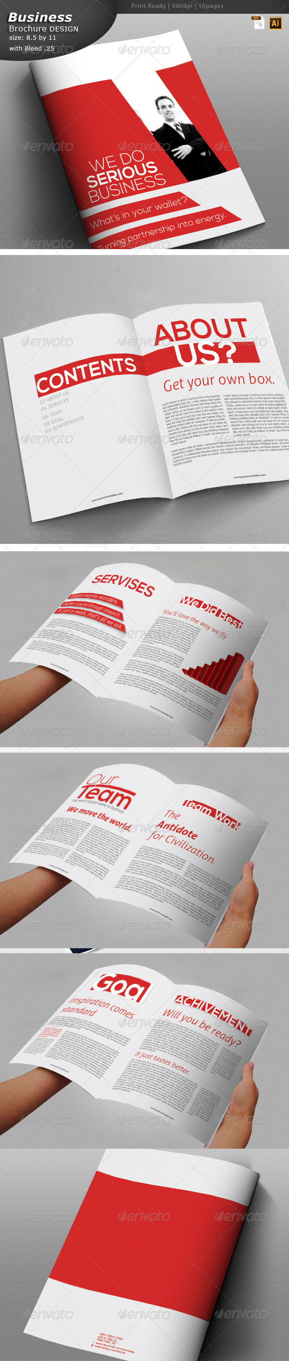 GraphicRiver Business Brochure Design 6052195 GraphicRiver Business Brochure Design 6052195