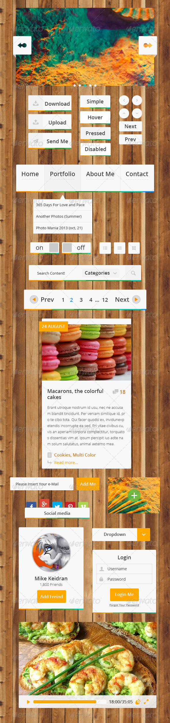 GraphicRiver White Lime UI 6011831 GraphicRiver White Lime UI 6011831