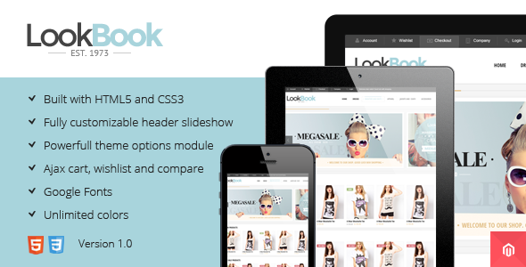 ThemeForest Lookbook Responsive & Retina Magento Theme 6057657 ThemeForest Lookbook Responsive & Retina Magento Theme 6057657