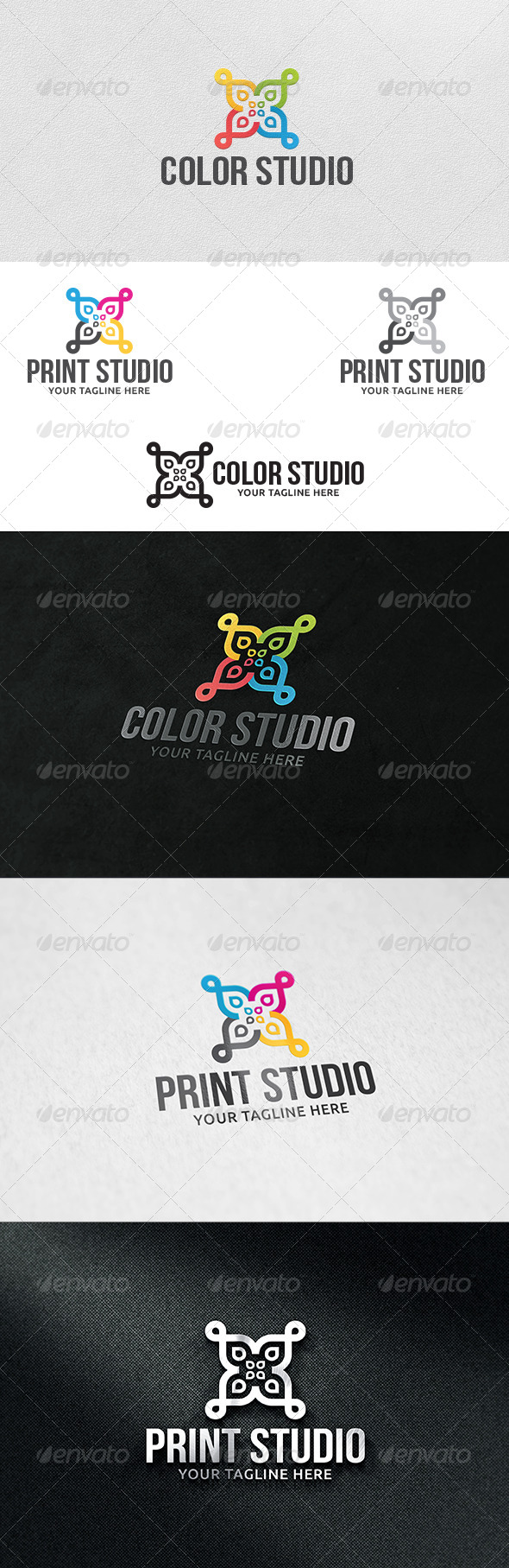 GraphicRiver Print Studio Logo Template 6063279 GraphicRiver Print Studio Logo Template 6063279